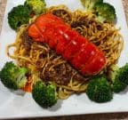 Best LobsterTail (6 - 8 oz/whole tail) with soft yellow noodles under it  in Portland, OR